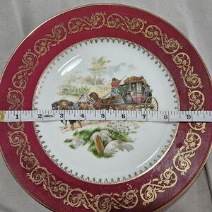 LARGE VINTAGE LIMOGES plate-10 inches